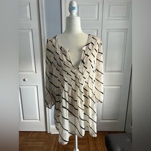 Ann Taylor sheer tunic